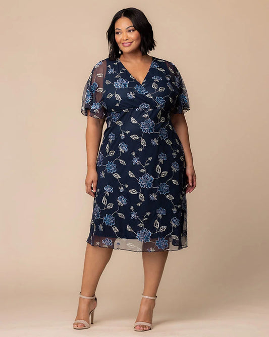 Plus size festkjole Sonnet