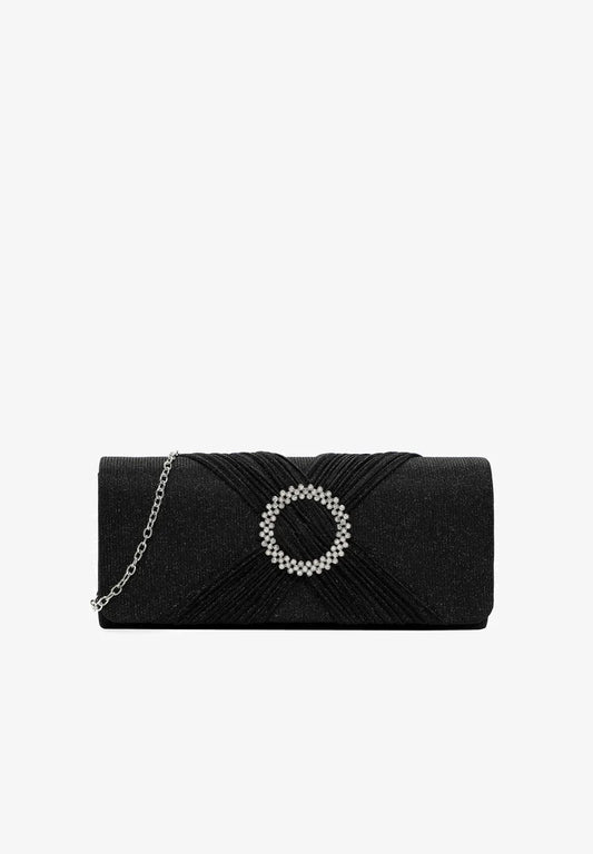 Party bag in soft glitter B779