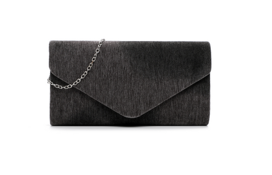 Grå festtaske - Pillow - med rem