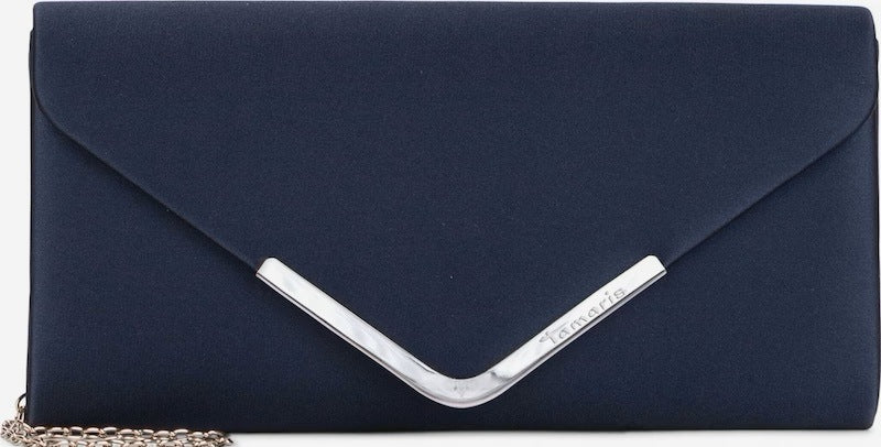 Mørkeblå festtaske - Amalia - med rem