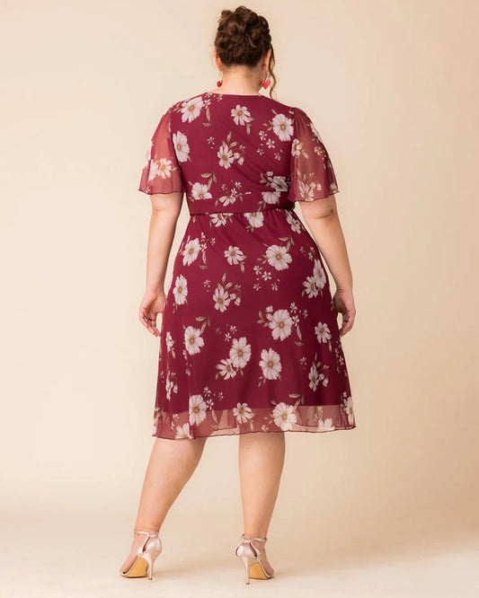 Margot plus size festkjole
