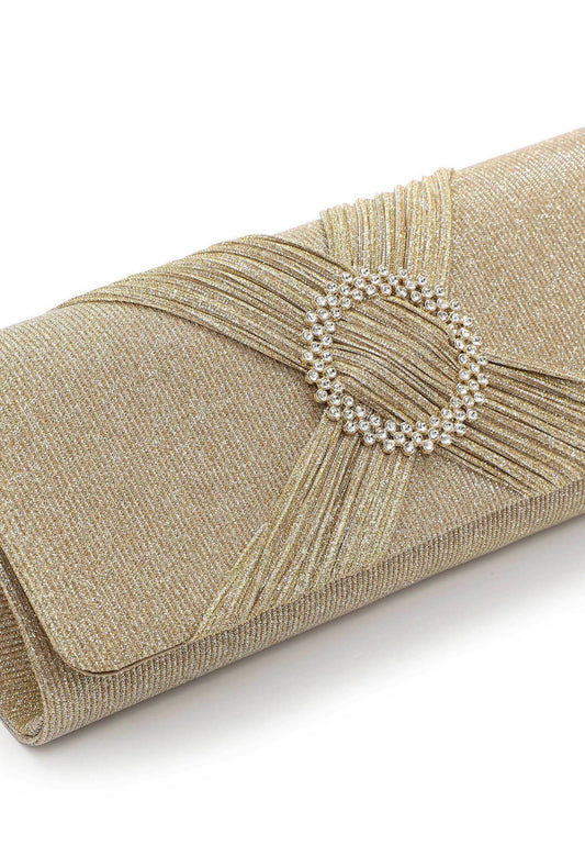 Party bag in soft glitter B779