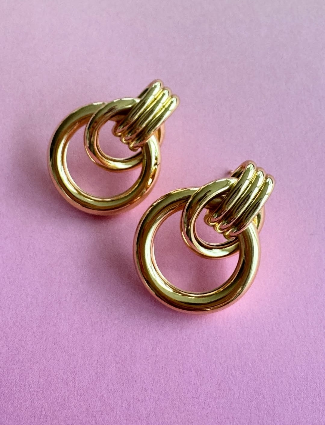 Amys earrings - Gold
