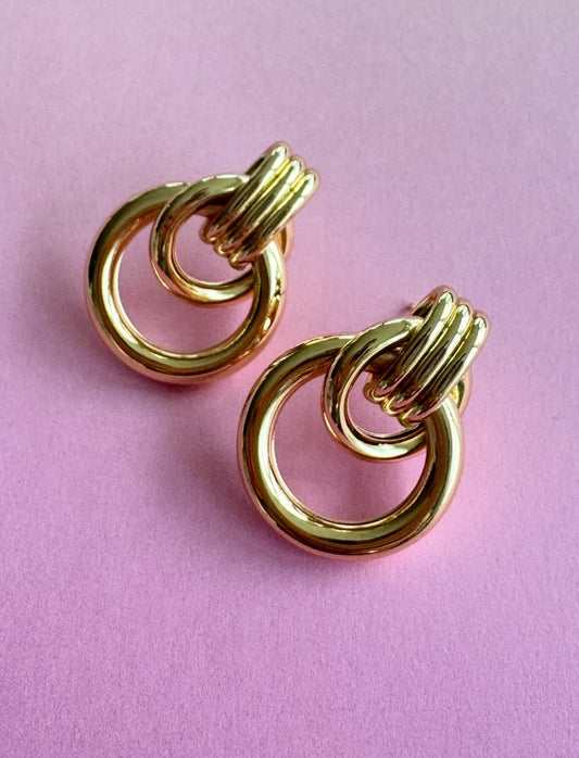 Amys earrings - Gold