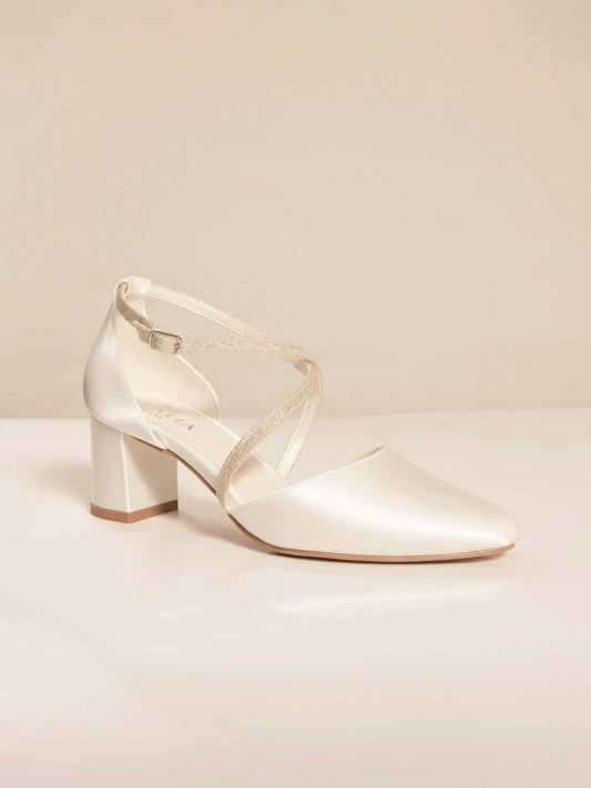 Avalia - Daga Heeled Sandal - Satin