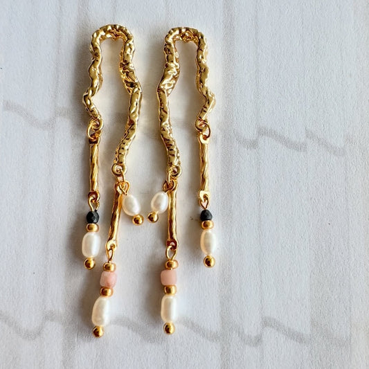 Leena earrings - Gold