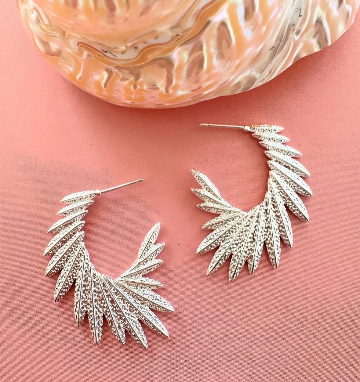 Palma earrings - Silver Large