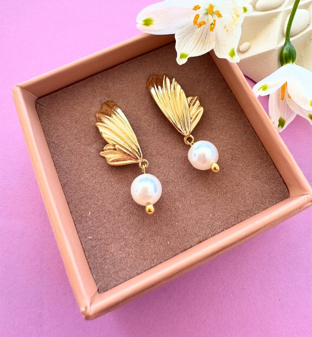 Silke earrings - Gold