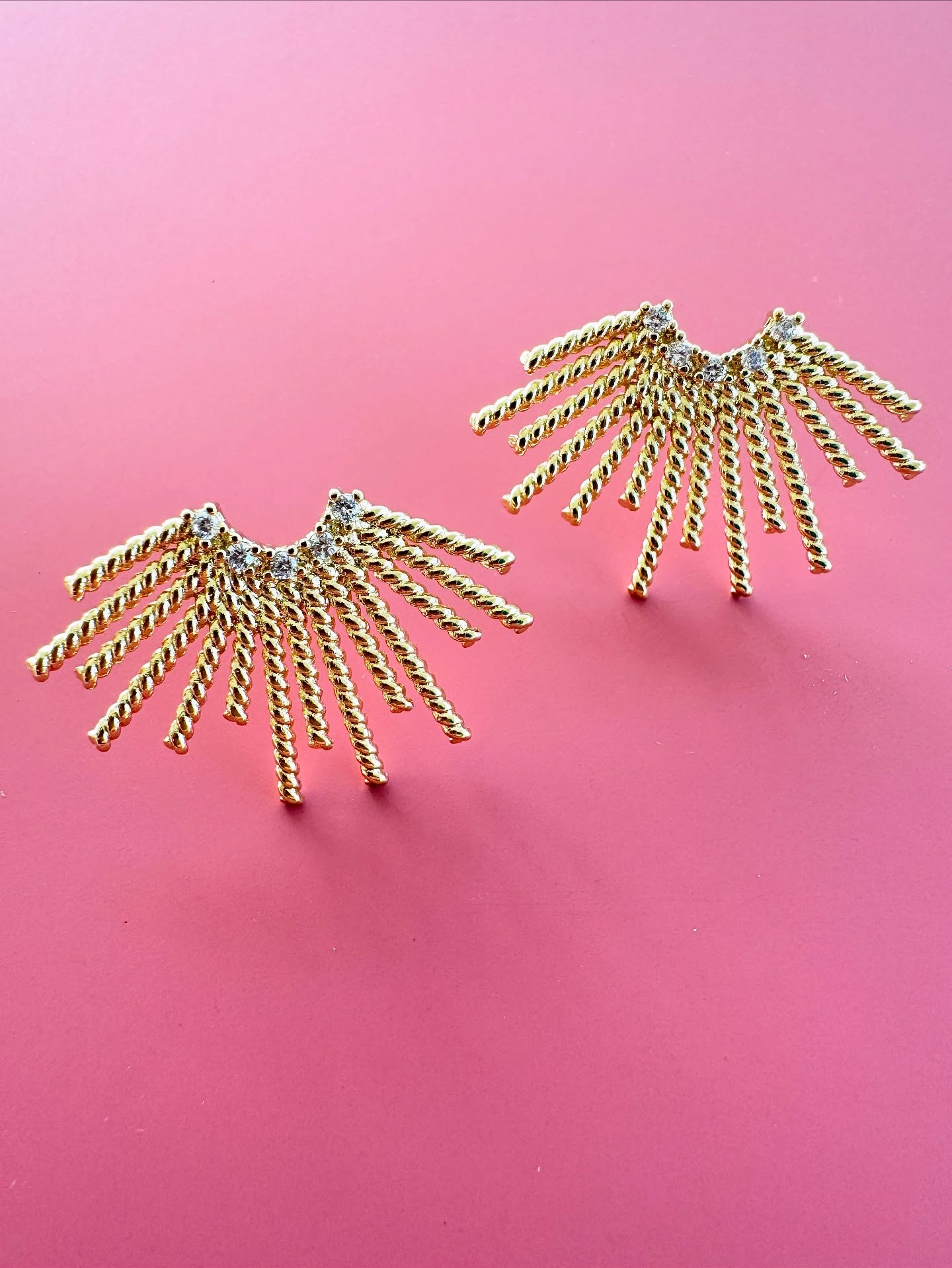 Sunrise earrings - Gold