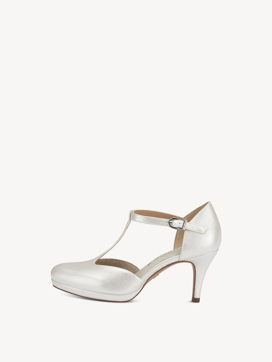 Tamaris - 24463 Pumps - White Pearl