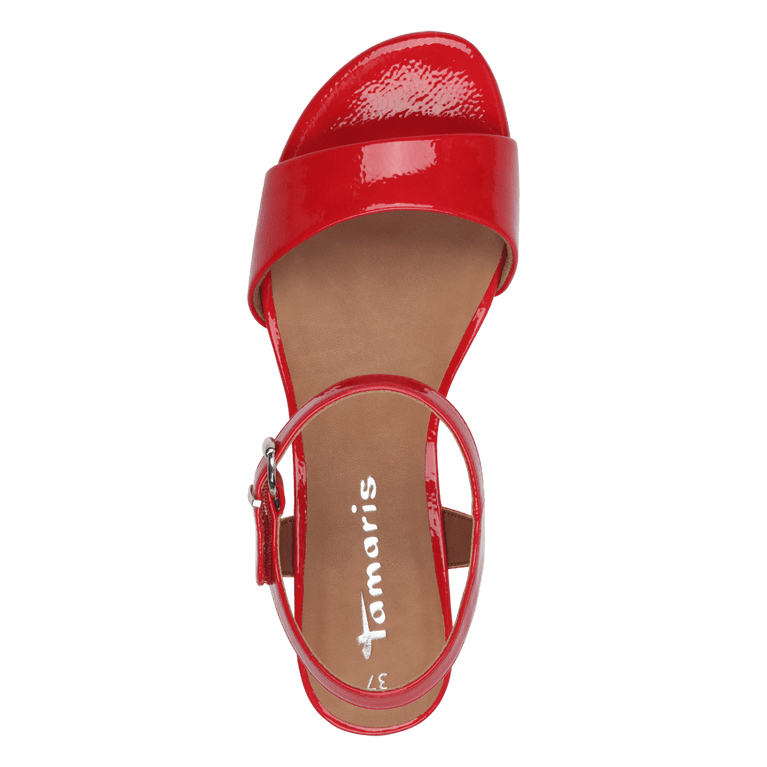 Tamaris - 28249 Sandal - Red patent