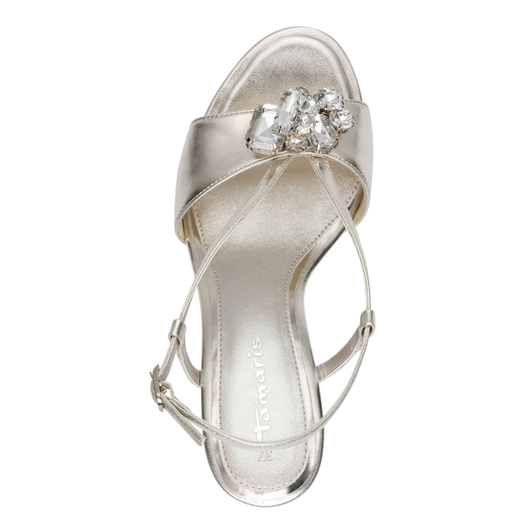 Tamaris - 28391 Sandal - Platinum