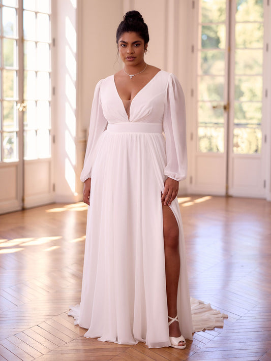 Bianco Evento Juliane Curvy
