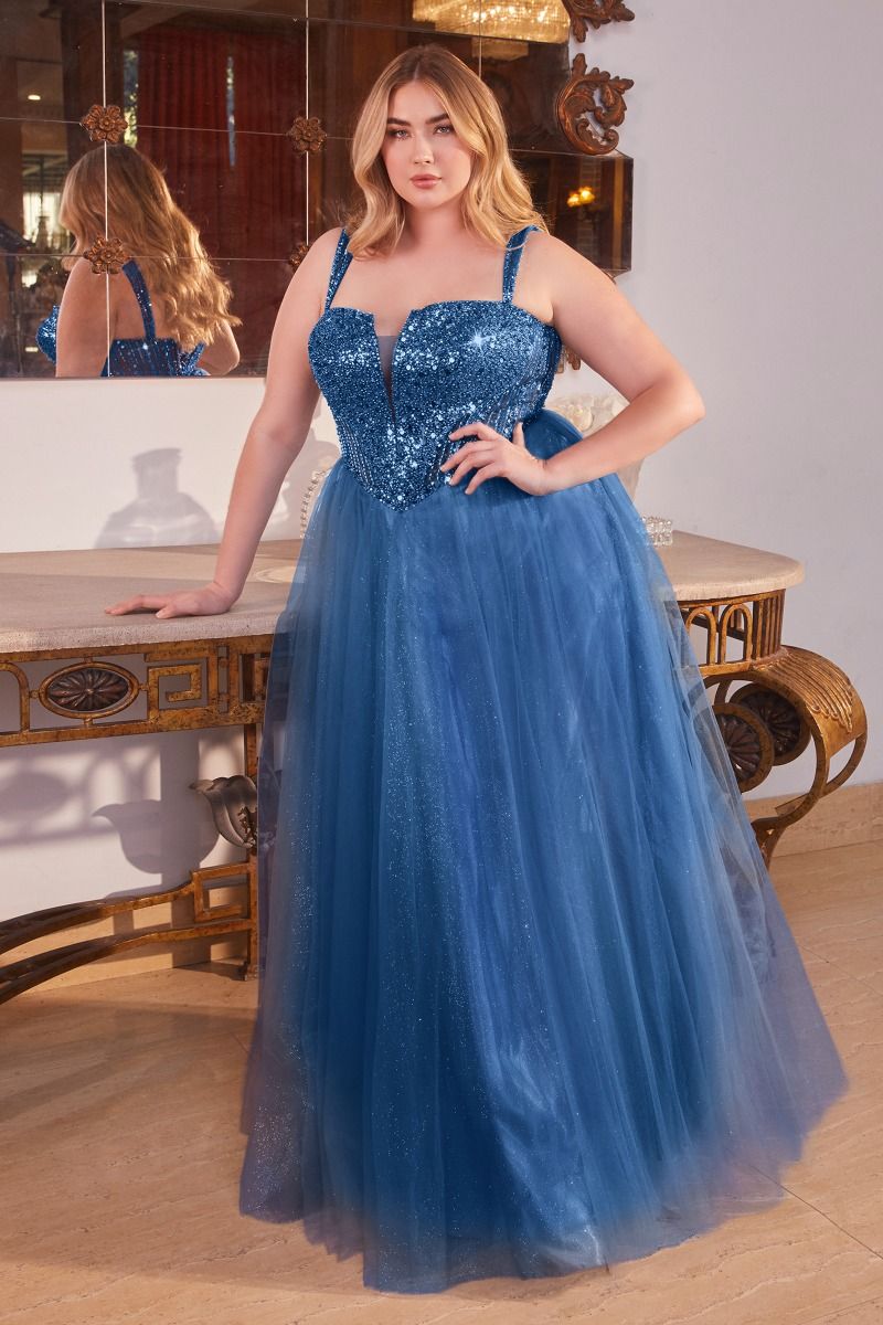 La Divine plus size prom dress CD0217C TP Kjoler La Divine plus size prom dress CD0217C TP Kjoler