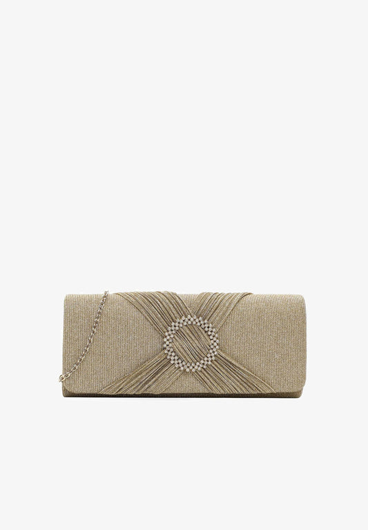 Party bag in soft glitter B779