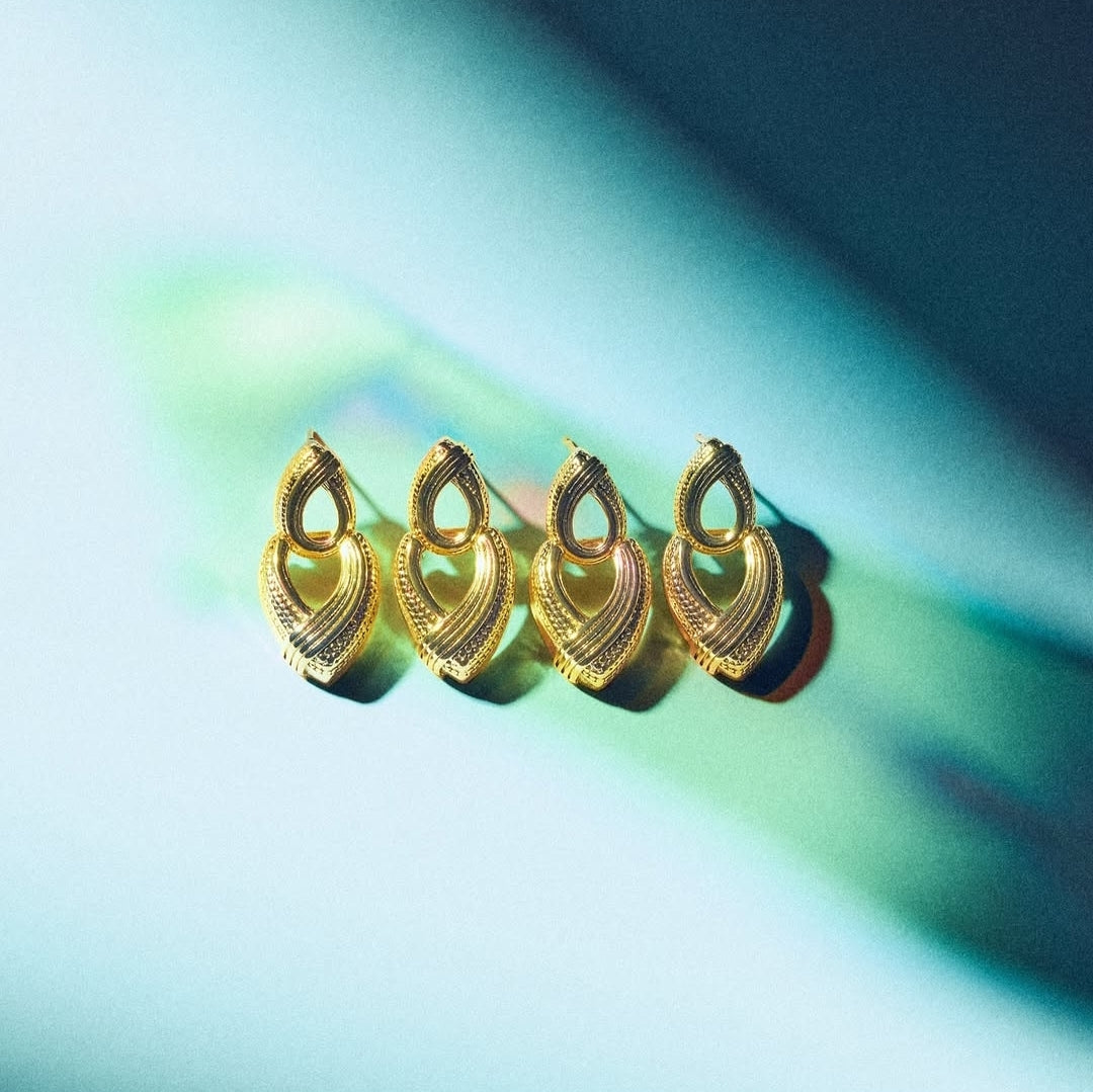Hazel earrings - Gold