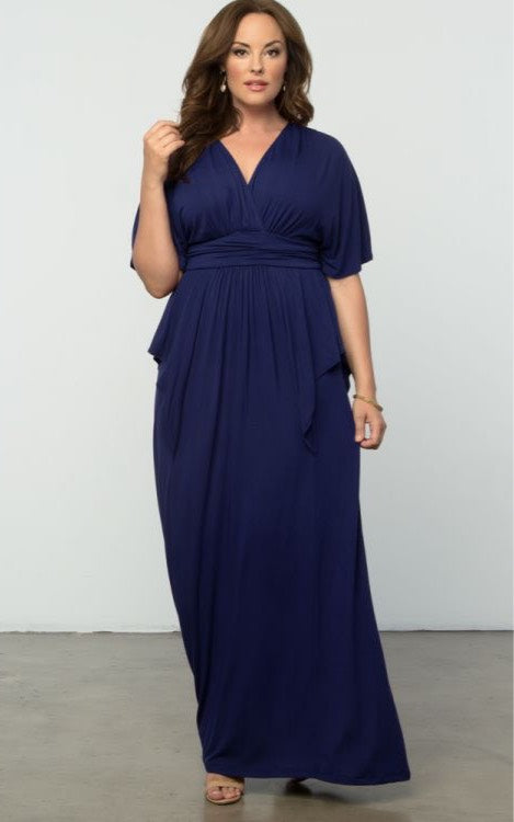 Indie falir plus size kjole