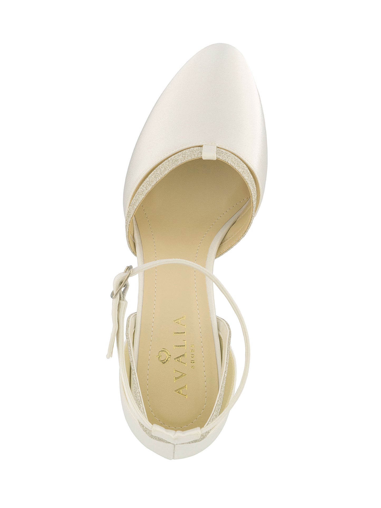 Avalia - Luna Heeled Sandal - White
