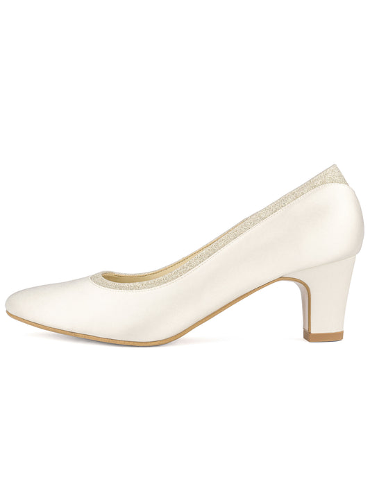 Avalia - Mandy Pumps - White