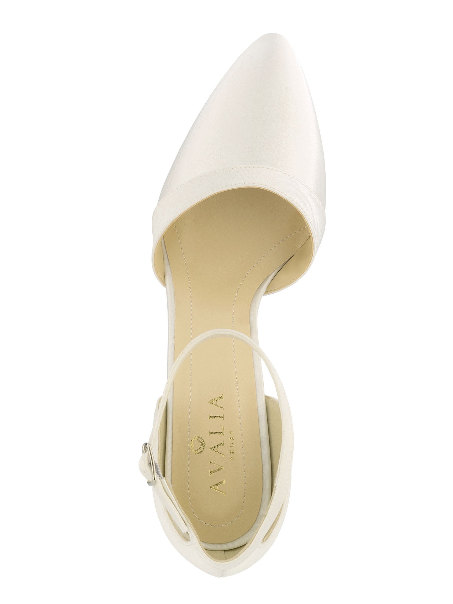 Avalia - Mira Heeled Sandal - White