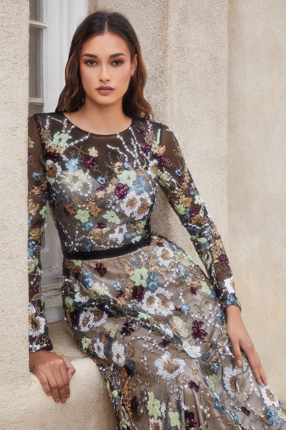 Andrea & Leo kjole med ærmer