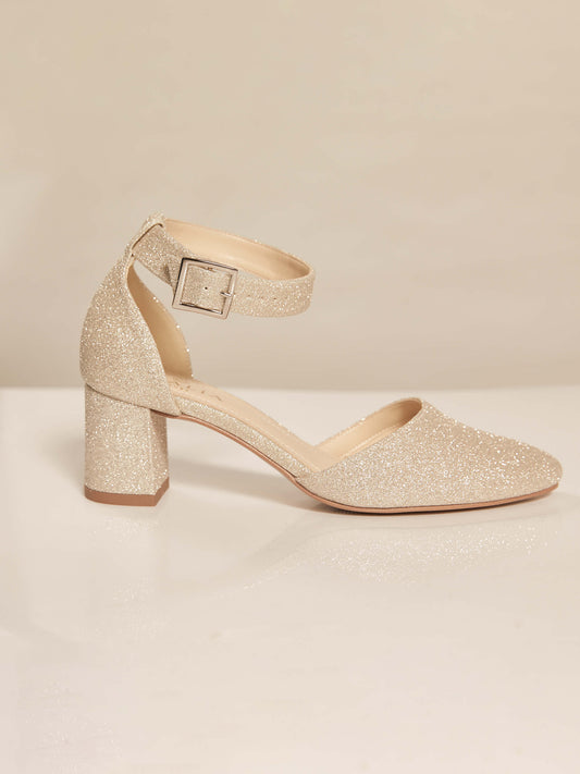 Avalia - Vera S. Heeled Sandal - Glitter