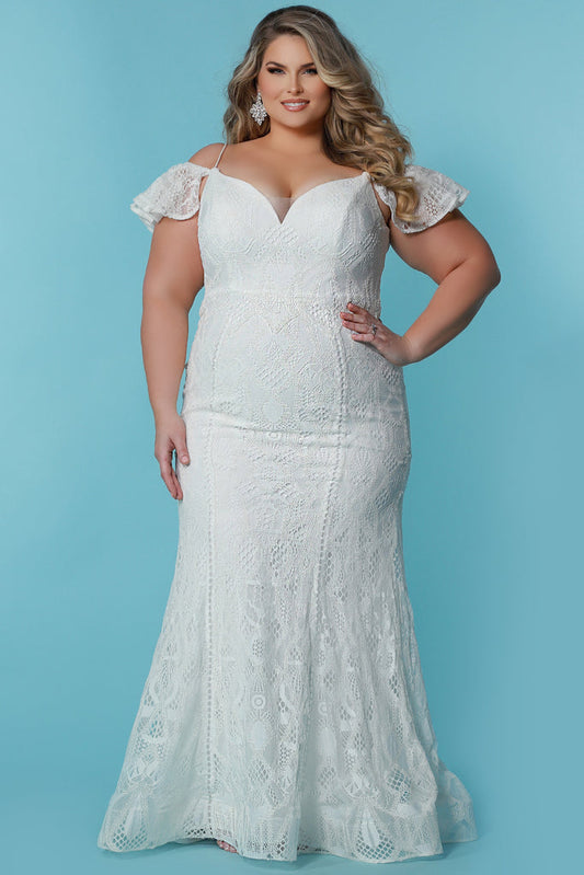 Plus size Celeste wedding dress