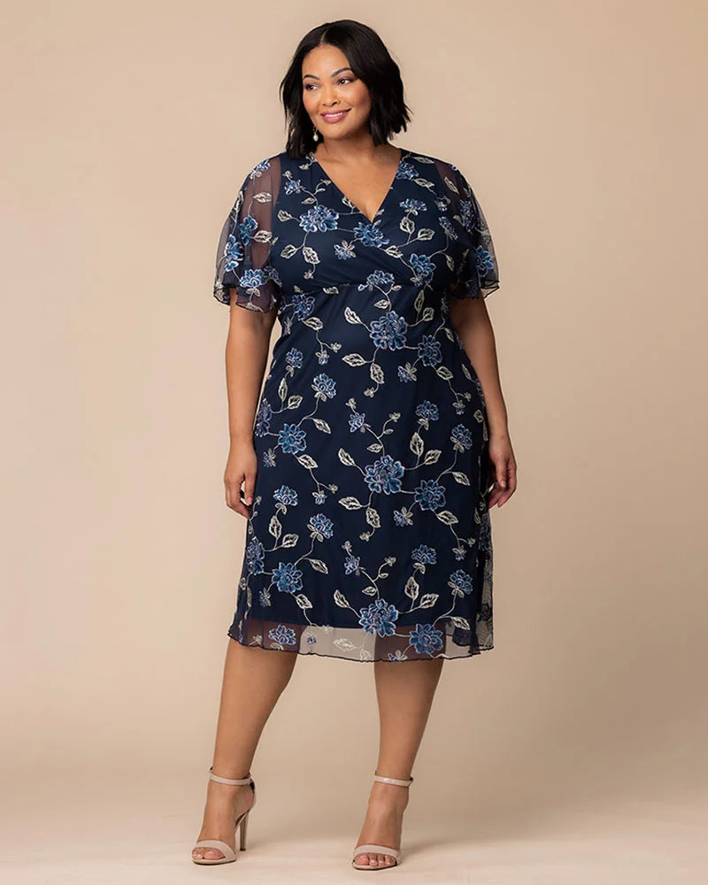Plus size festkjole Sonnet
