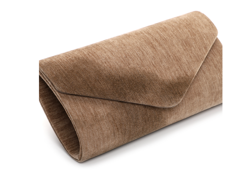 Taupe festtaske - Pillow - med rem