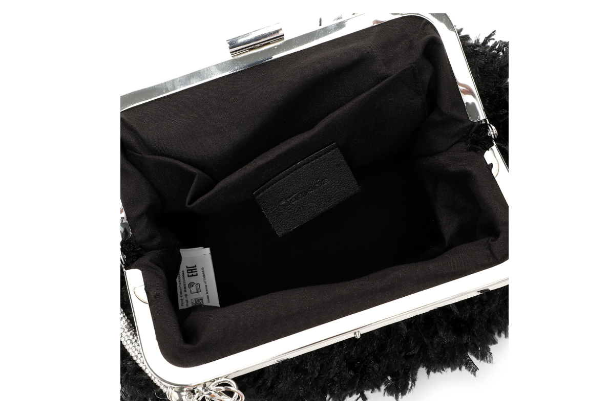 Party bag in soft glitter B779 