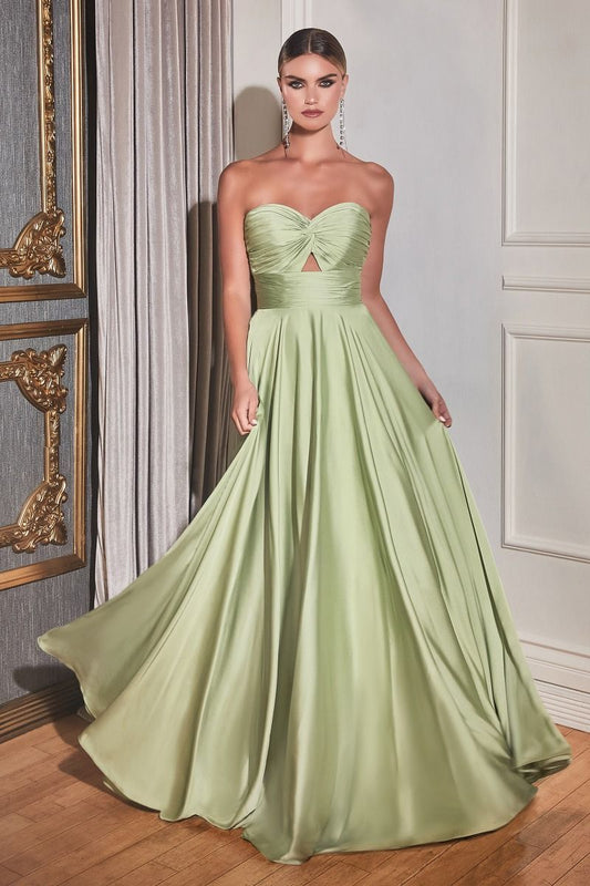 La Divine strapless prom dress 7496 