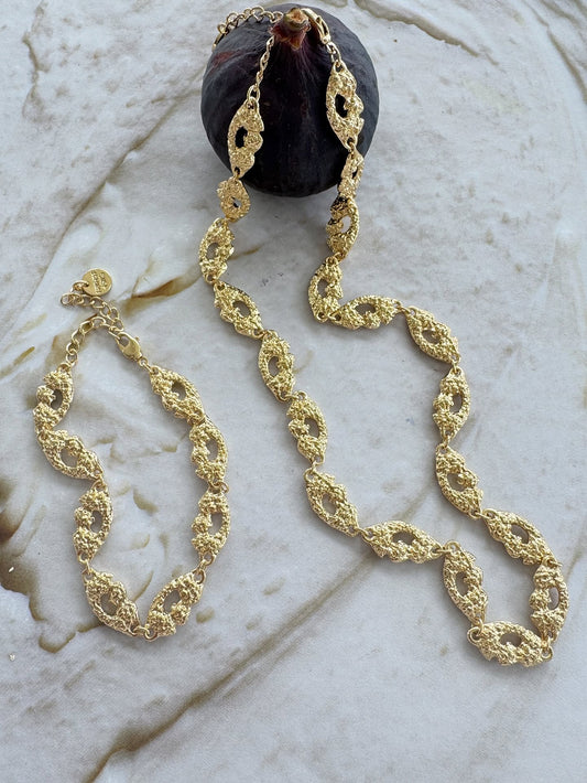 Bali necklace - Gold