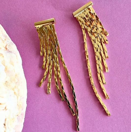 Blitz summer earrings - Gold