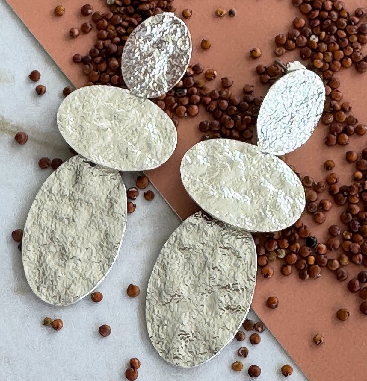 Cana earrings -  Silver