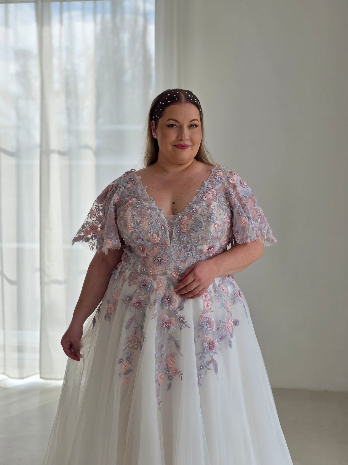 Ciel curvy brudekjole