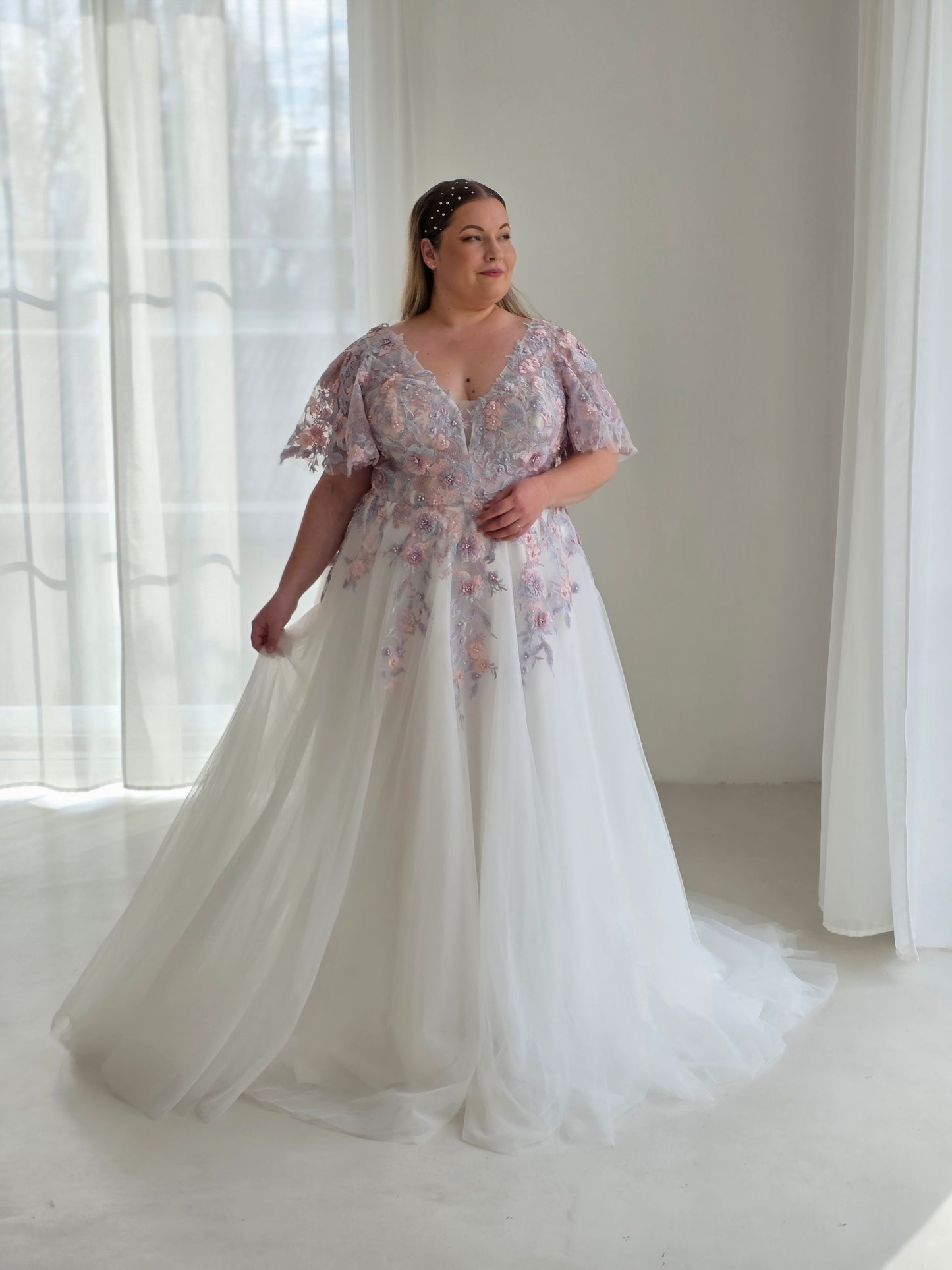 Ciel curvy brudekjole