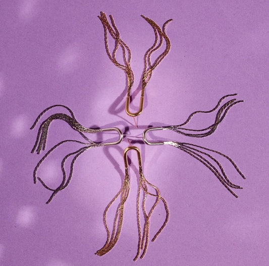 Dancer earrings - Gold