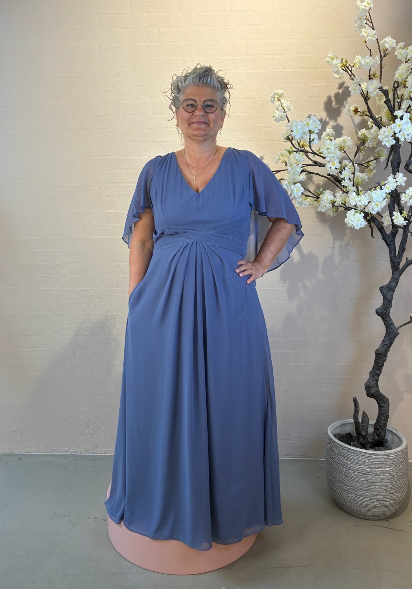 Lang festkjole 3536