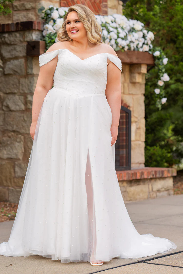 Curvy brudekjole Margo