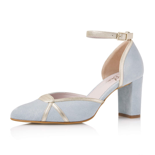 Fiarucci - Nowi pump - Baby blue suede