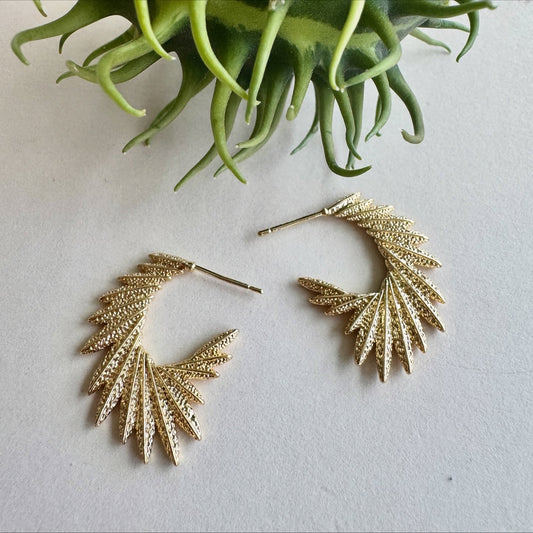 Palma earrings - Gold small