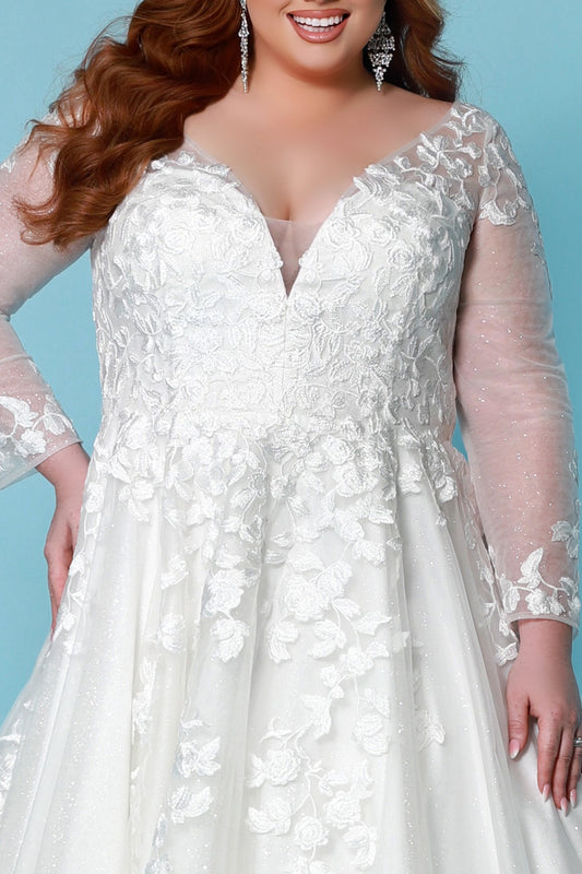 Plus size wedding dress Shirley