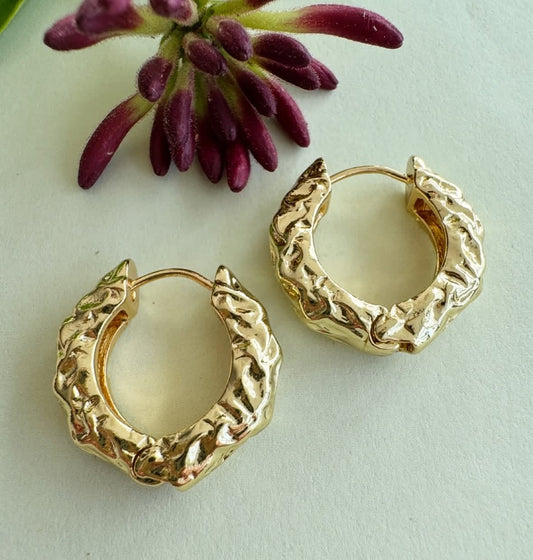 Vega hoops - Gold