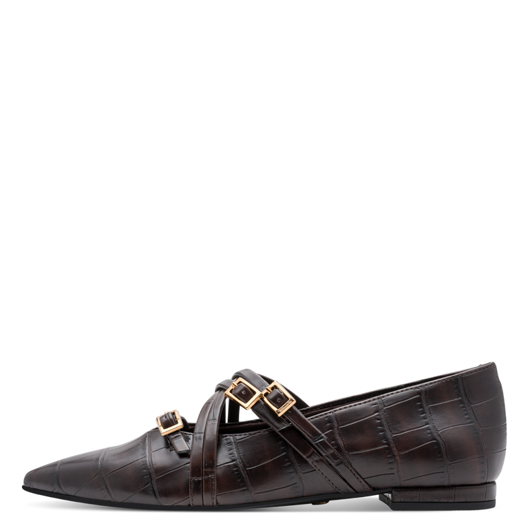 Tamaris - 22160 Ballarina - Mocca croco