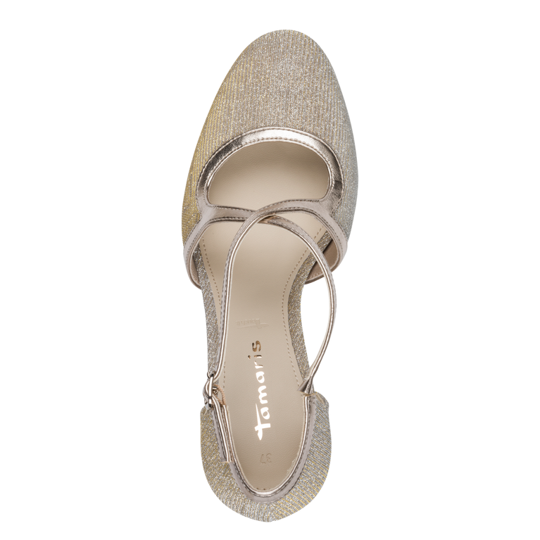 Tamaris - 22454 Pump - Gold glam