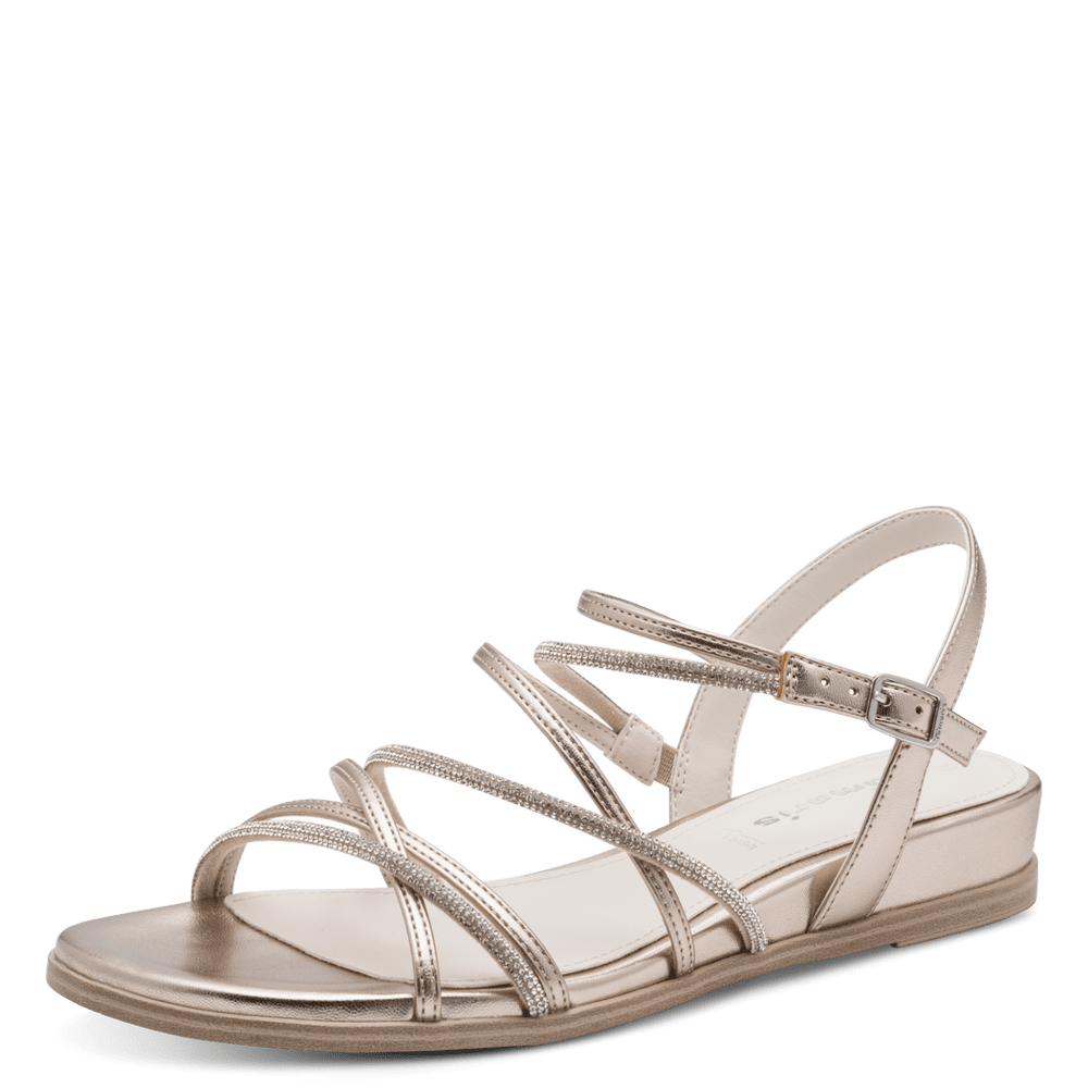 Tamaris - 28103 sandal - Light gold