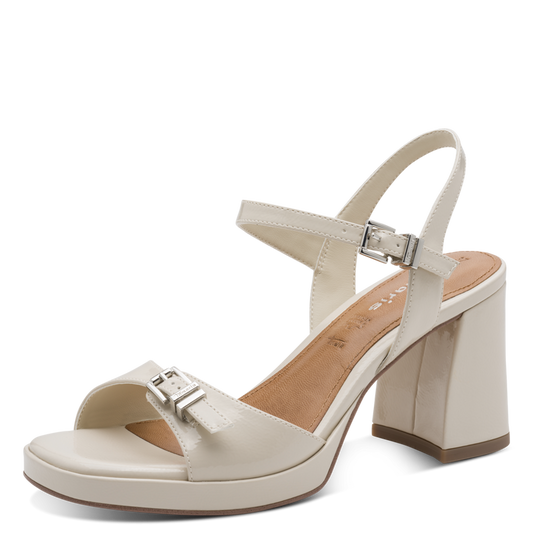 SANDALS - Tamaris - WHITE GLAM