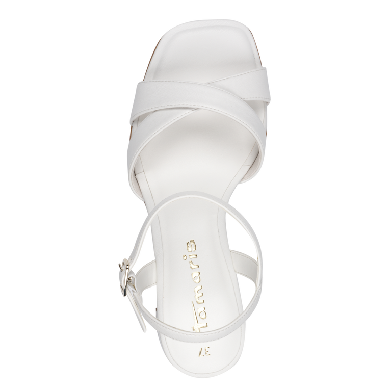 SANDALS - Tamaris - WHITE GLAM