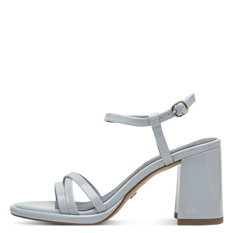 Tamaris - 28328 Sandal - Light blue patent