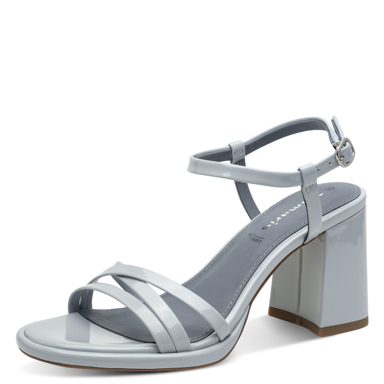 Tamaris - 28328 Sandal - Light blue patent